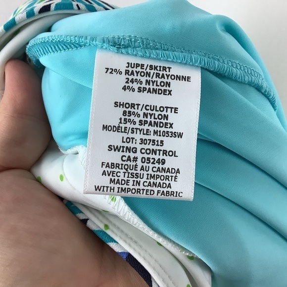 Swing Control Multi Palm Masters Skort - Picture 9 of 9